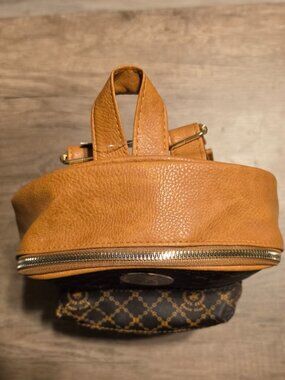 Beverly Hills Polo Club | Bags | Brown Patterned Mini Backpack Beverly ...